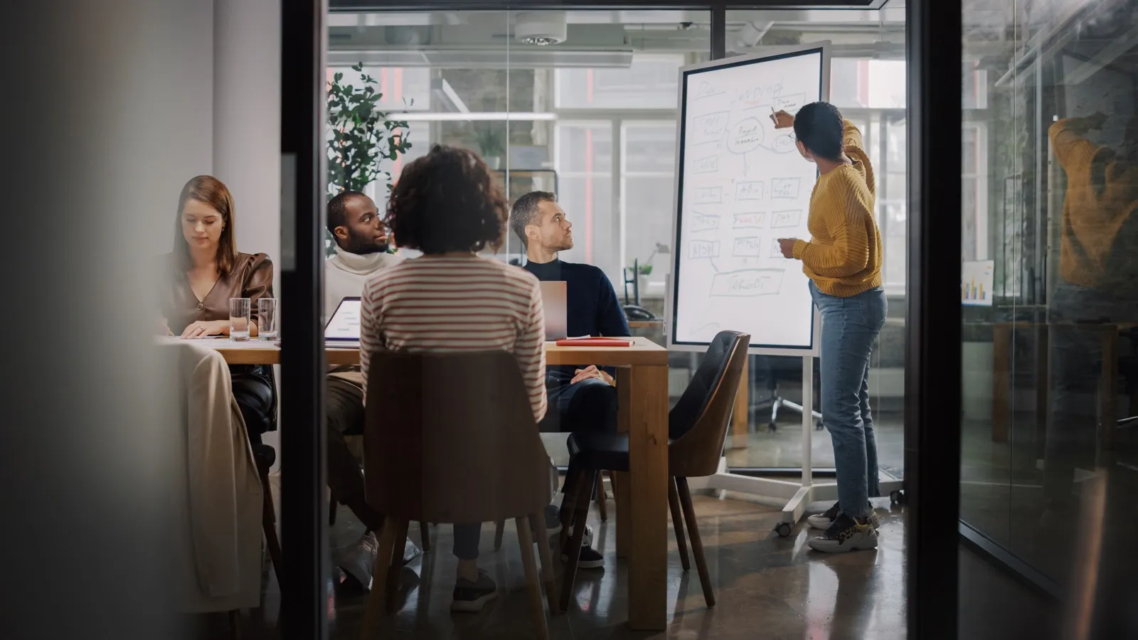 Insights presentation to a client team
